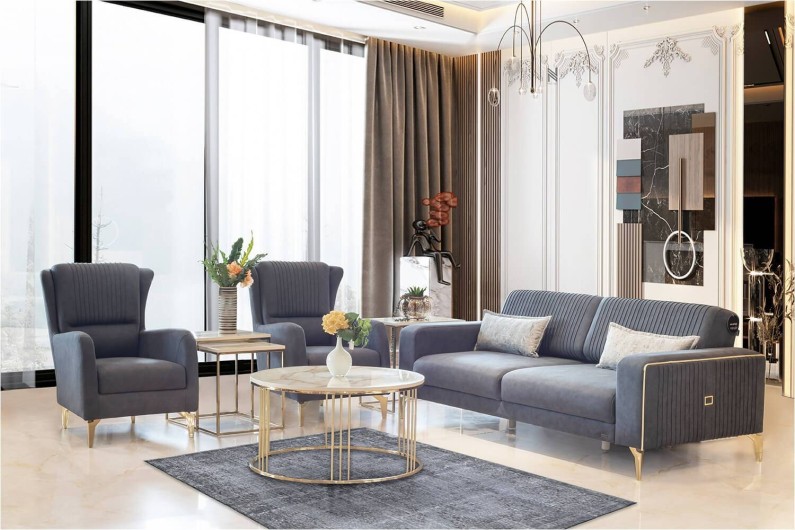 Lux Sofa Set