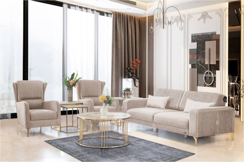 Lux Sofa Set