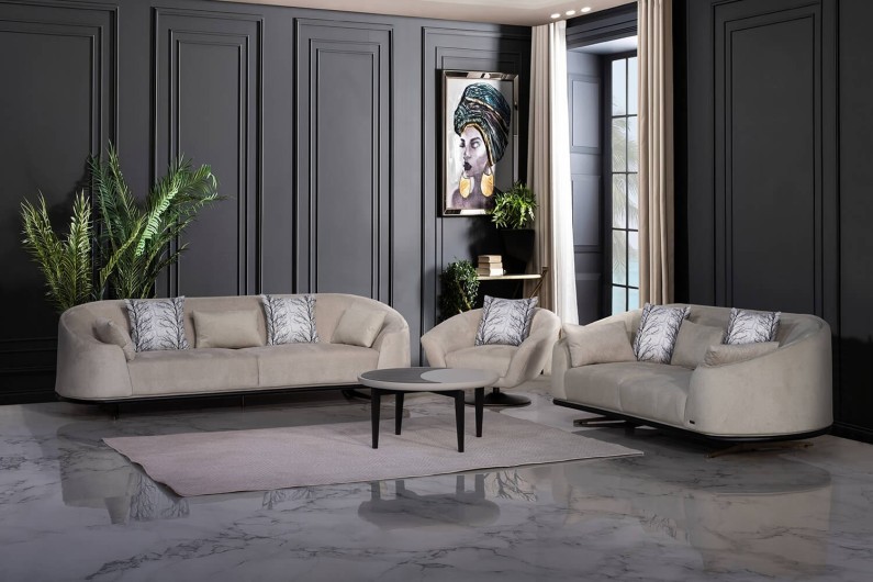 Bianco Sofa Set 3+2+1