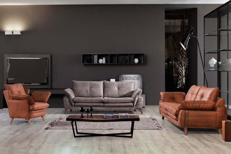 Palermo Sofa Set 3+2+1