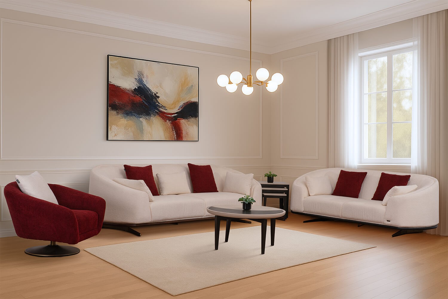 Bianco Divan Dəsti 3+2+1