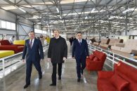 Respublikamızın Prezidenti Cənab İlham Əliyev “SALOGLU” Mebel fabrikinin açılışında iştirak edib